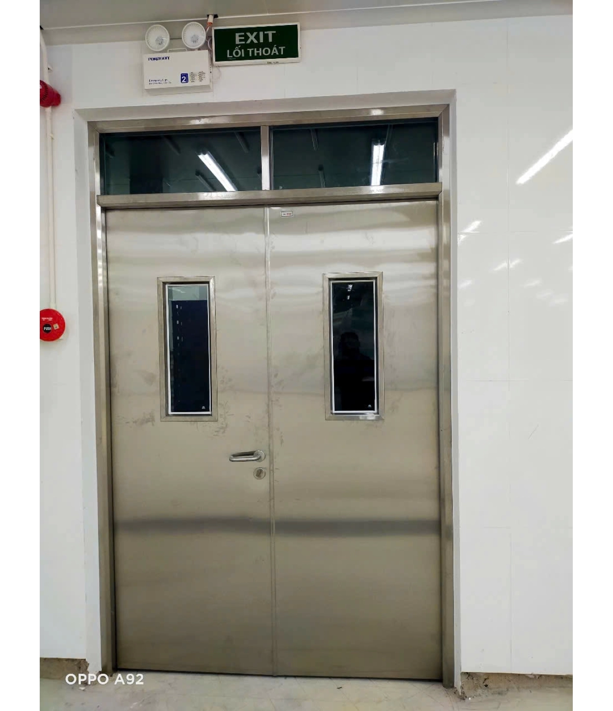 Dự án lắp đặt cửa Inox 304 cho Nhà máy tại Khu Công Nghiệp Rạch Bắp