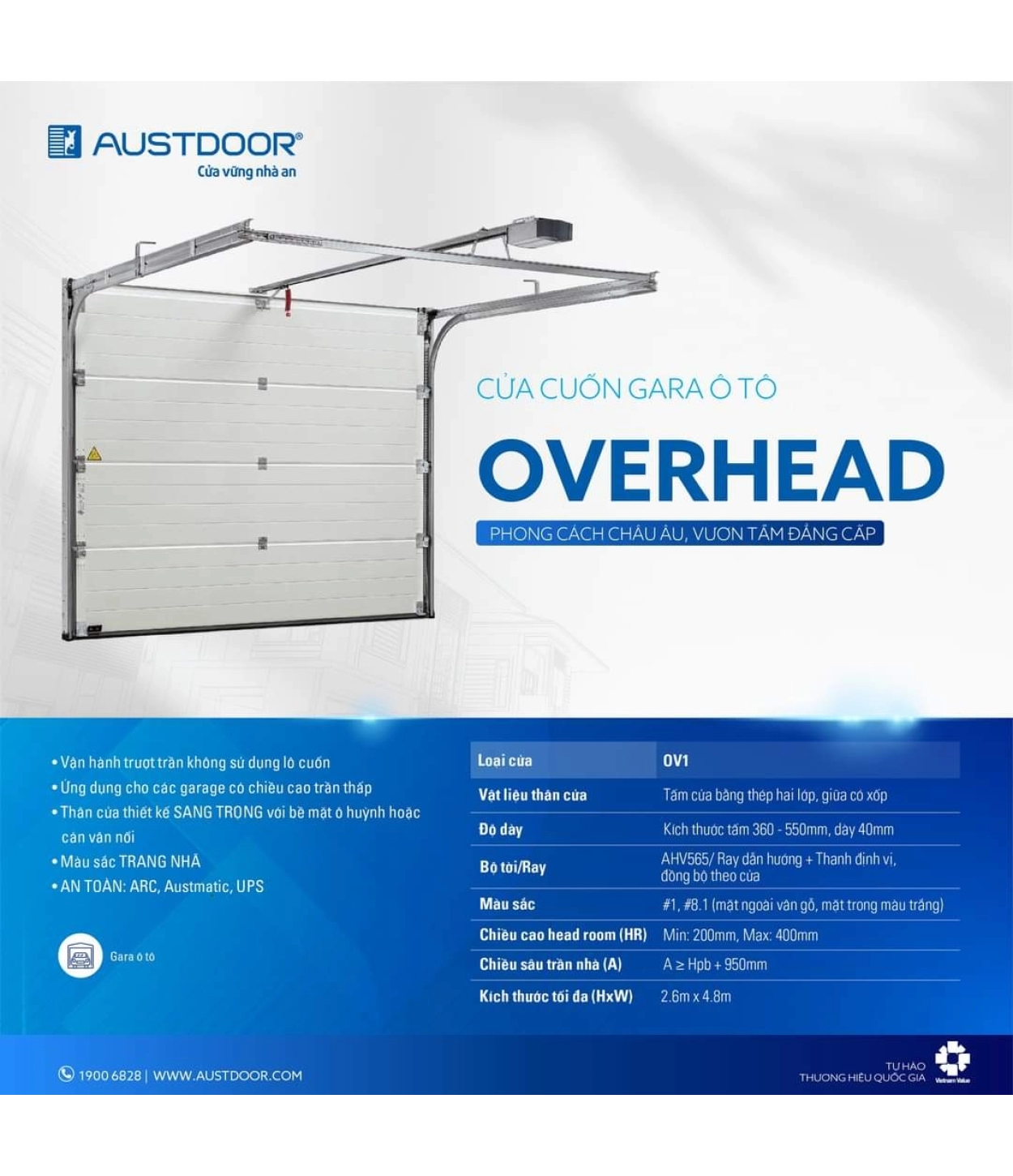 Austdoor-Overhead OV1